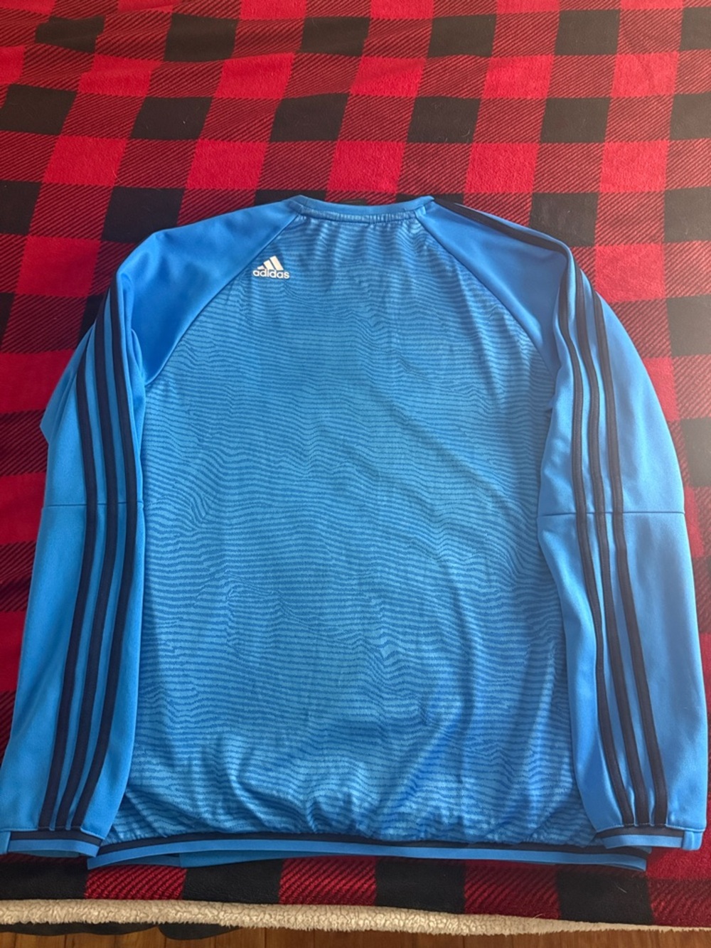 RARE Real Madrid 2015-16 UEFA Champions League Adidas Pre-Match Sweatshirt - Picture 2 of 8